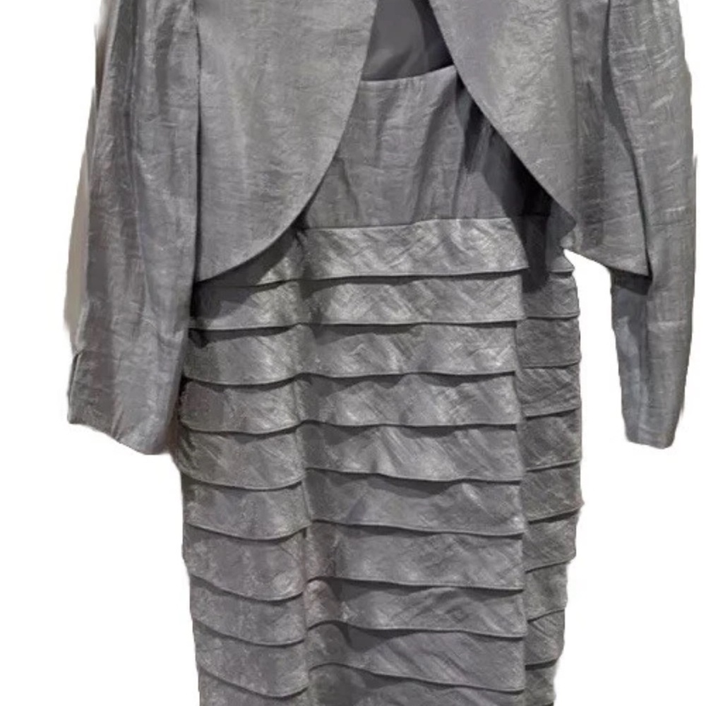 New Women’s Green Formal Dress Two-Piece Size 14 Petite Willow Glenn New York 
